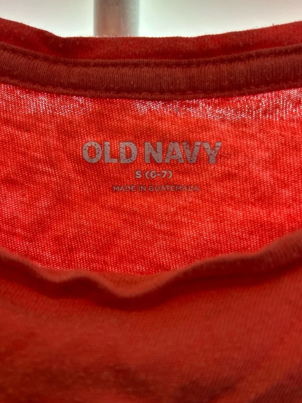 Old Navy bright red